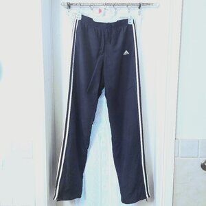 Adidas Women Navy and White Pants, size XS